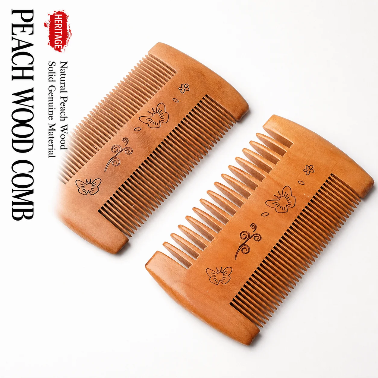Fine Tooth Lice Comb Natural Peach Wood Anti-Static Wooden Hair Grooming Tool for Kids and Adults Scalp Care Head Massage
Fine Tooth Lice Comb Natural Peach Wood Anti-Static Wooden Hair Grooming Tool for Kids and Adults Scalp Care Head Massage