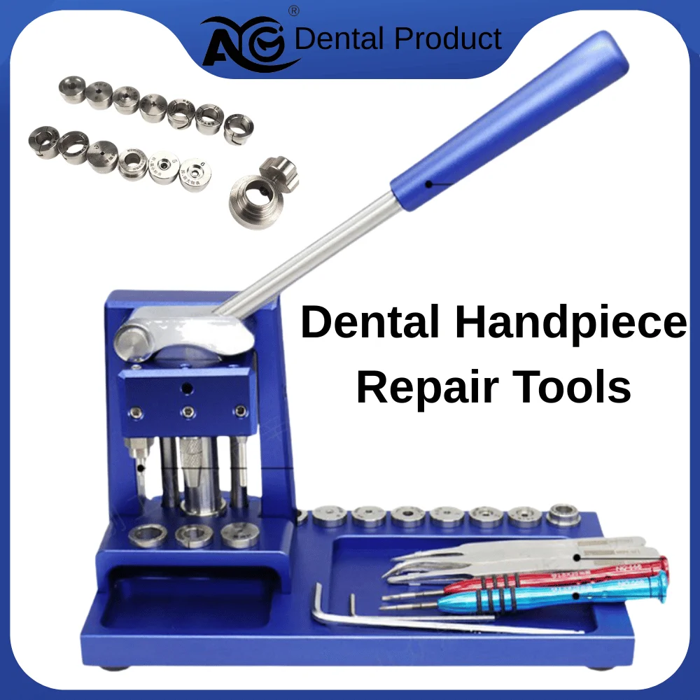 AG Portable Dental Handpiece Repair Tools Professional Maintenance Kit with Aluminum Box Dental Handpiece Removal Repair Tool
AG Portable Dental Handpiece Repair Tools Professional Maintenance Kit with Aluminum Box Dental Handpiece Removal Repair Tool