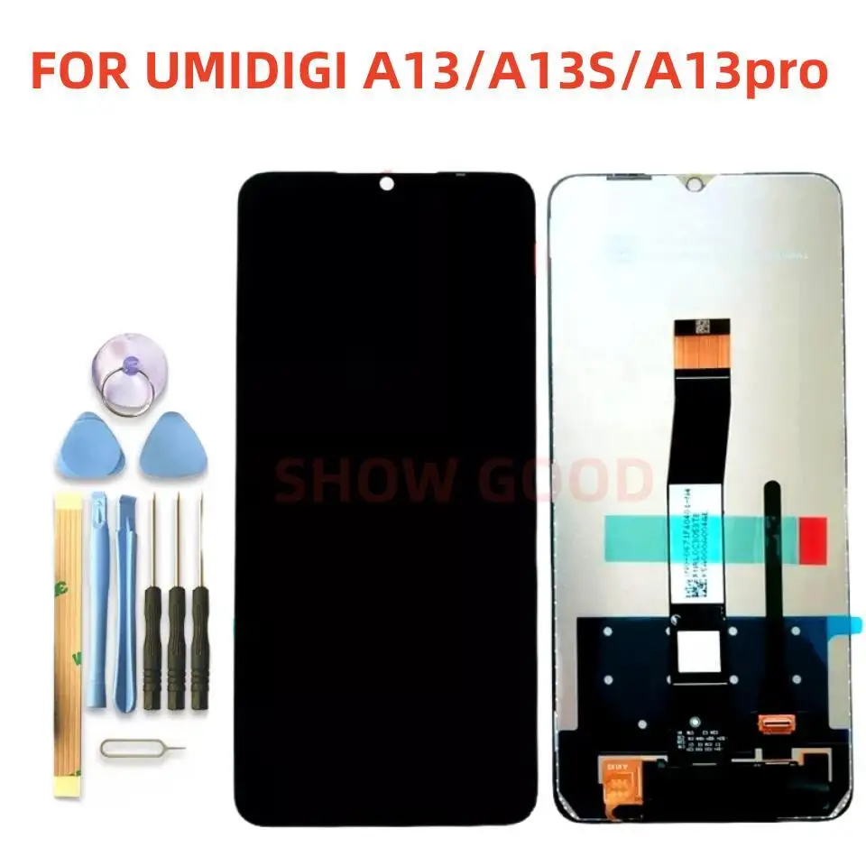 ЖК-дисплей 6,7 "для UMIDIGI A13 A13S A13 Pro, экран с дигитайзером в сборе, Сменные аксессуары для телефона A13PRO, с инструментами, оригинал
ЖК-дисплей 6,7 "для UMIDIGI A13 A13S A13 Pro, экран с дигитайзером в сборе, Сменные аксессуары для телефона A13PRO, с инструментами, оригинал