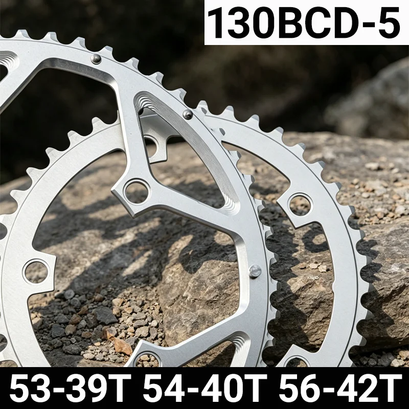 PASS QUEST 130BCD Chain Ring 5 Screws For Sram Shimano 105 Ultegra Dura Ace 53 39 54 40 Double Aero 11-speed 12 Speed Plate
PASS QUEST 130BCD Chain Ring 5 Screws For Sram Shimano 105 Ultegra Dura Ace 53 39 54 40 Double Aero 11-speed 12 Speed Plate