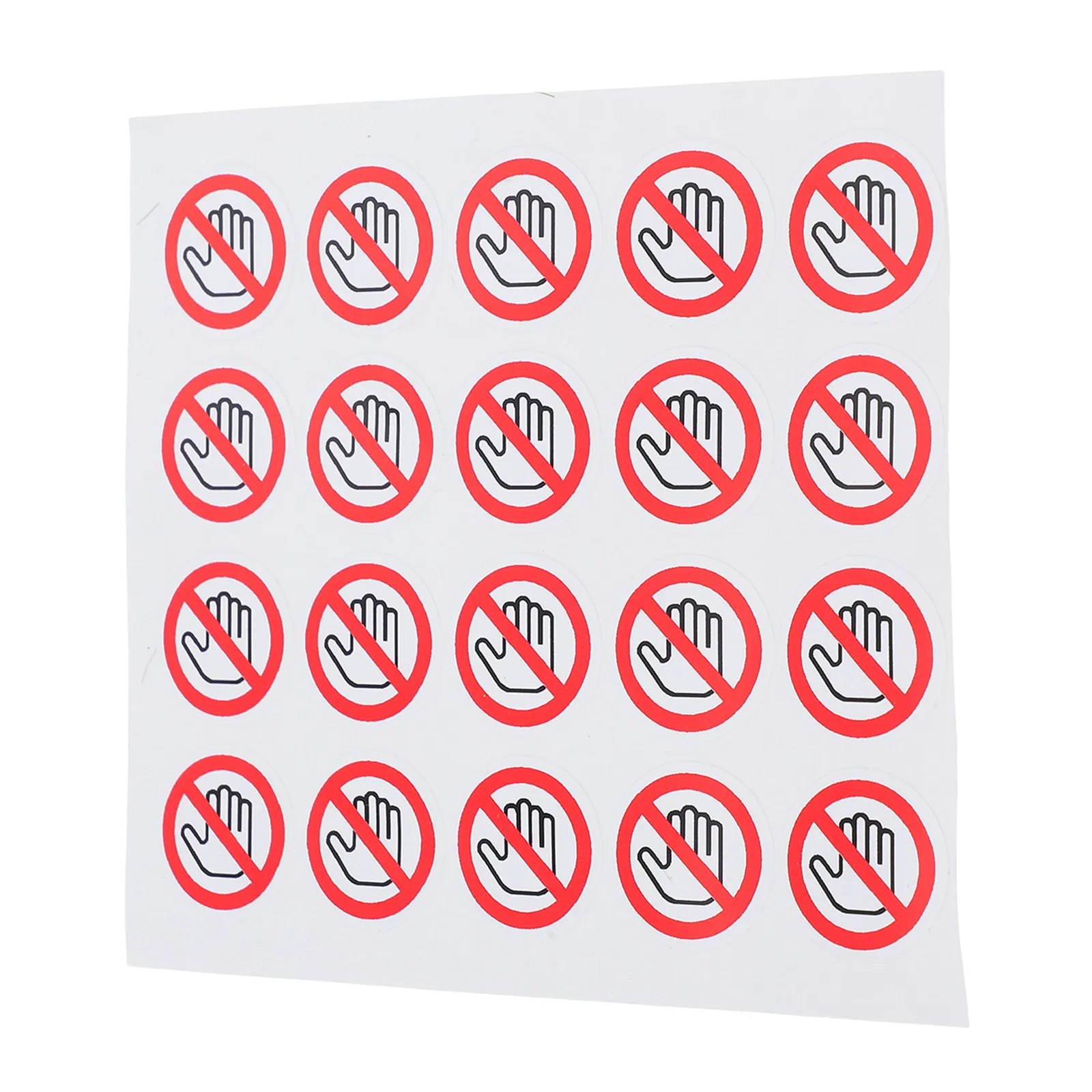 20Pcs Do Not Touch Warning Stickers Self Adhesive Safety Labels for Machinery Protection Clear Visible Industrial Safety Signs
20Pcs Do Not Touch Warning Stickers Self Adhesive Safety Labels for Machinery Protection Clear Visible Industrial Safety Signs