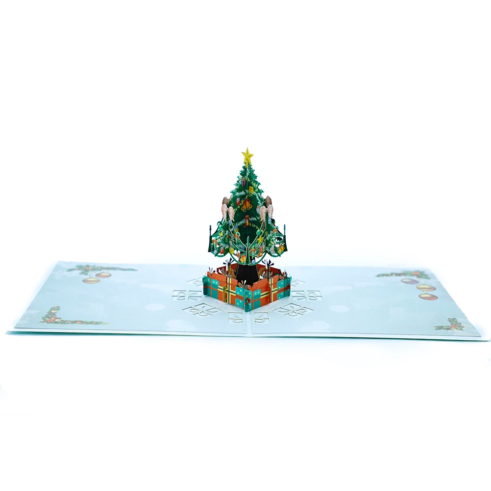 *Customization Cute Christmas Tree Gifts Boxes Celebration Festival 3D Pop Up Children Merry Christmas Greeting Card
*Customization Cute Christmas Tree Gifts Boxes Celebration Festival 3D Pop Up Children Merry Christmas Greeting Card