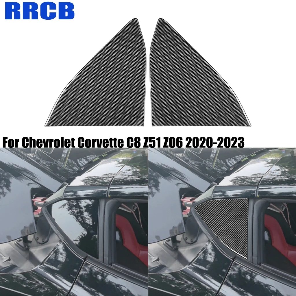 For Chevrolet Corvette C8 Z51 Z06 2020-2025 Car Accessories Carbon Fiber Rear Side Window Panel Exterior Cover Sticker Auto Trim
For Chevrolet Corvette C8 Z51 Z06 2020-2025 Car Accessories Carbon Fiber Rear Side Window Panel Exterior Cover Sticker Auto Trim