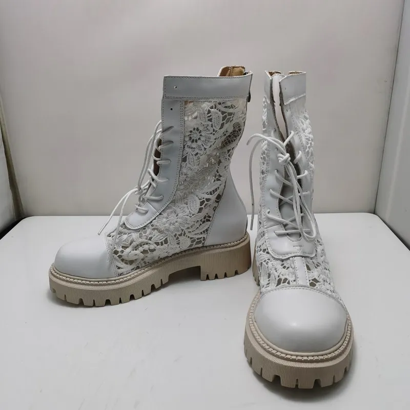 SIMLOVEYO ботинки на платформе, популярные дышащие кружевные сетчатые ботинки на шнуровке, размер 35–45, черные милые весенние женские летние ботинки с круглым носком на толстом каблуке
SIMLOVEYO ботинки на платформе, популярные дышащие кружевные сетчатые ботинки на шнуровке, размер 35–45, черные милые весенние женские летние ботинки с круглым носком на толстом каблуке