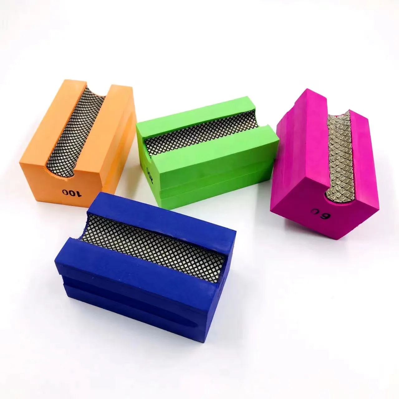 Diamond Hand Sanding Block for Metal Glass Tiles Wood Ceramic Grinding Polishing Pad 93*57mm 60/100/200/400# Durable Abrasive
Diamond Hand Sanding Block for Metal Glass Tiles Wood Ceramic Grinding Polishing Pad 93*57mm 60/100/200/400# Durable Abrasive