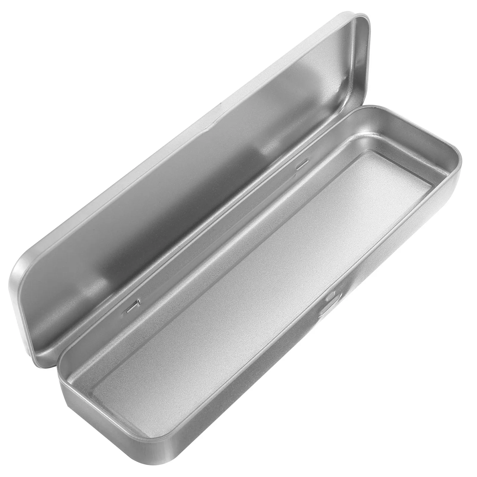 1Pcs Pencil Box Iron Tinplate Silver Single-Layer Rectangular Metal Case Perfect for School Storage Iron Pencil Box
1Pcs Pencil Box Iron Tinplate Silver Single-Layer Rectangular Metal Case Perfect for School Storage Iron Pencil Box
