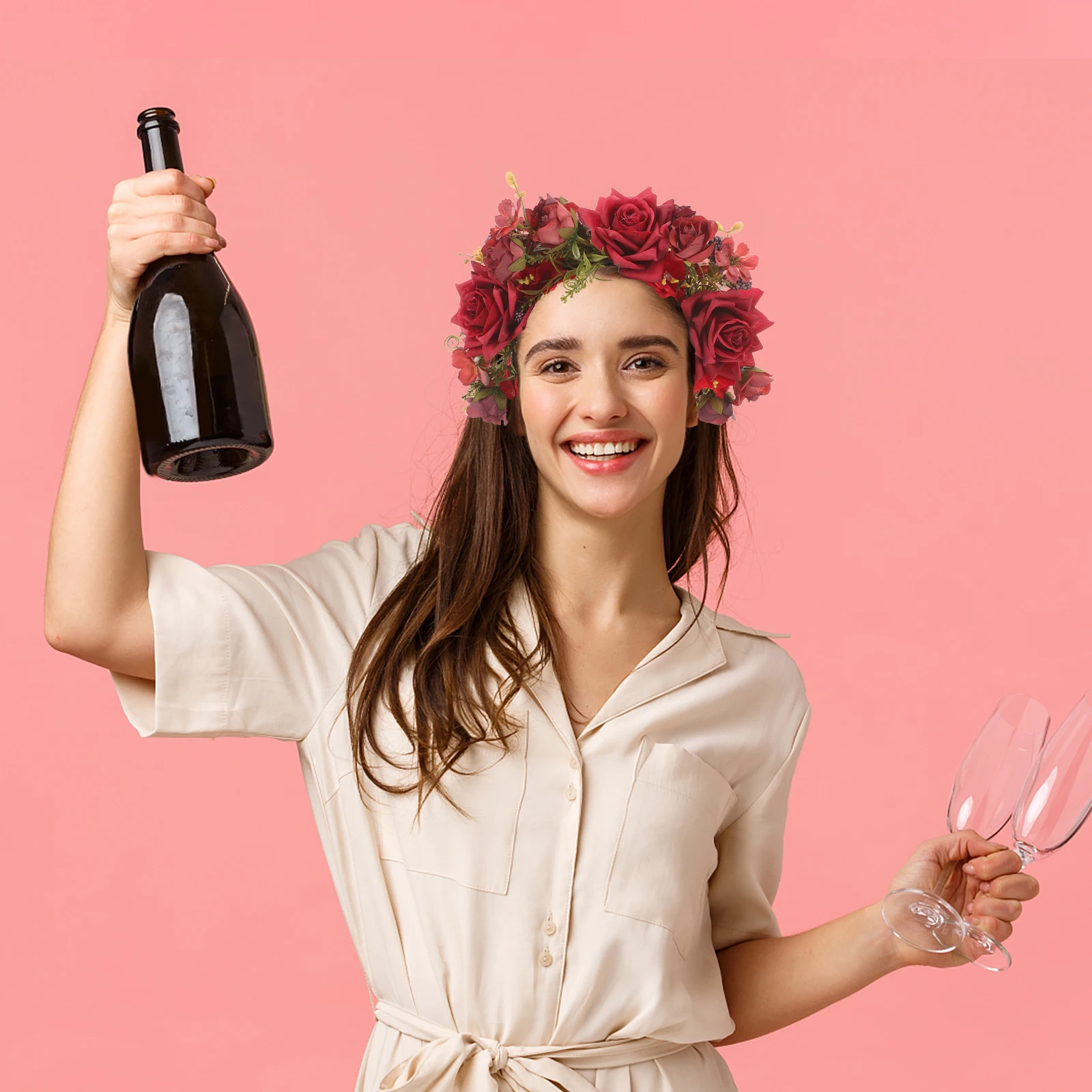 Искусственный цветок, головной убор, гирлянда, аксессуары для волос, цветы, корона, повязка на голову, аксессуар, ткань с цветочным принтом 
Искусственный цветок, головной убор, гирлянда, аксессуары для волос, цветы, корона, повязка на голову, аксессуар, ткань с цветочным принтом