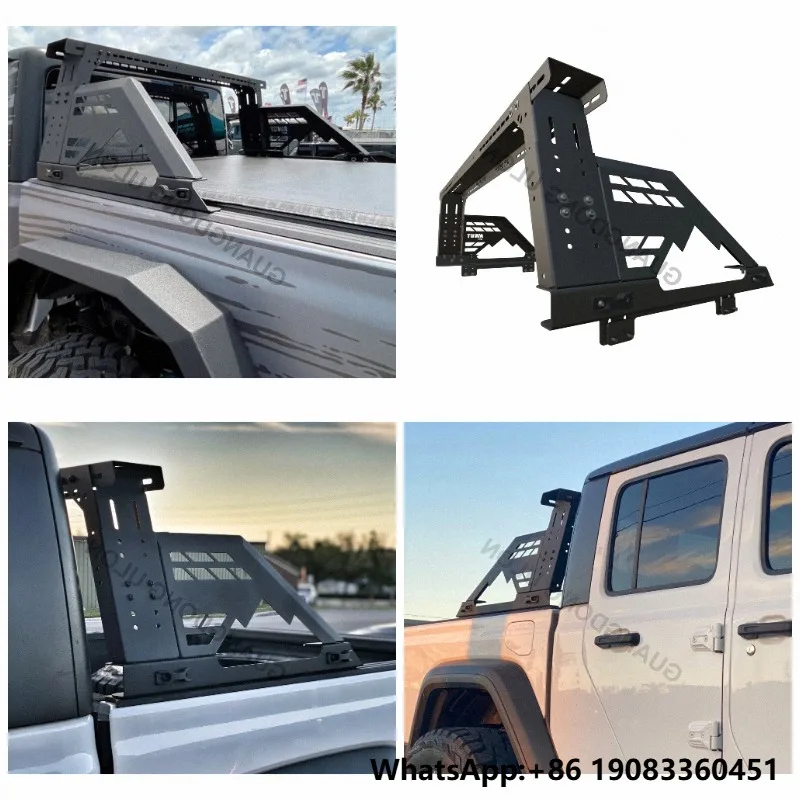 Factory Price Adjustable Roll Bar Heavy Duty Truck Bed Rack for Mid Size Pickup
Factory Price Adjustable Roll Bar Heavy Duty Truck Bed Rack for Mid Size Pickup