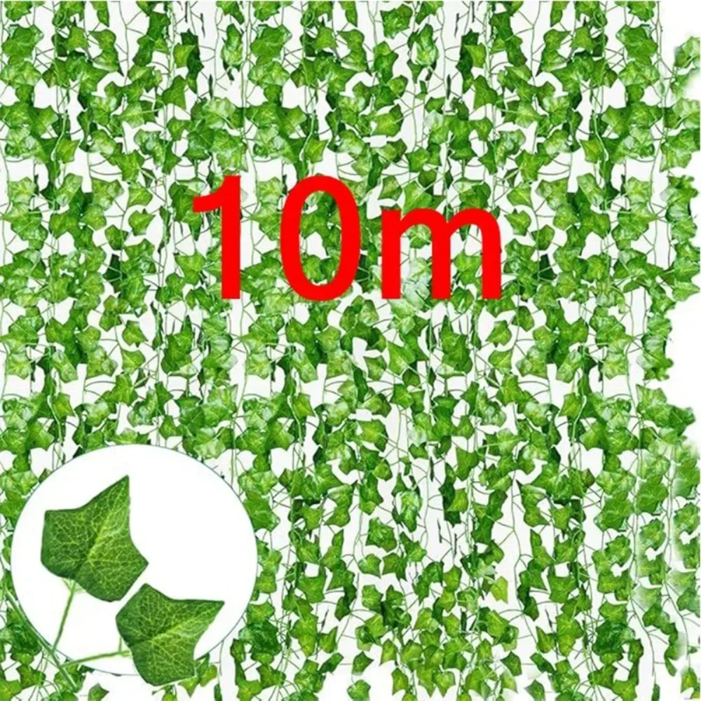 2/4//6/8/10M Silk Leaves Fake Creeper Green Leaf Ivy String for Decor Hanging Garland Artificial Plants Wedding Decoration Love
2/4//6/8/10M Silk Leaves Fake Creeper Green Leaf Ivy String for Decor Hanging Garland Artificial Plants Wedding Decoration Love