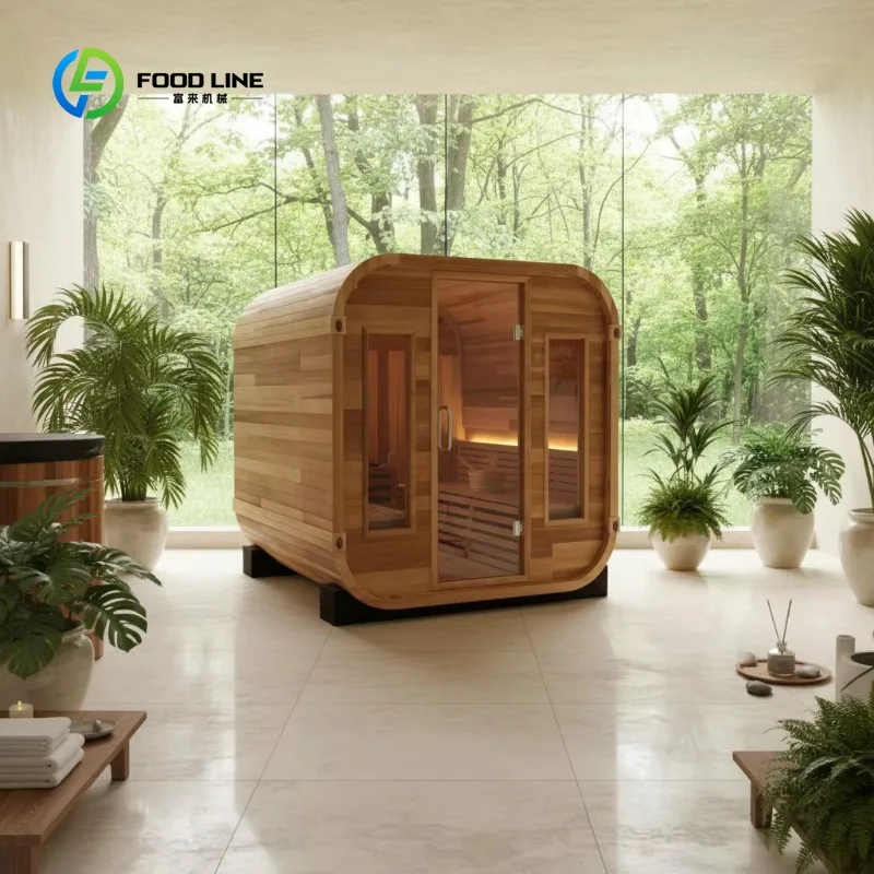 Customized Luxury Outdoor Sauna Room Solid Wood Thermal Design Sauna Room for Backyard and Garden Spa Wellness Use
Customized Luxury Outdoor Sauna Room Solid Wood Thermal Design Sauna Room for Backyard and Garden Spa Wellness Use