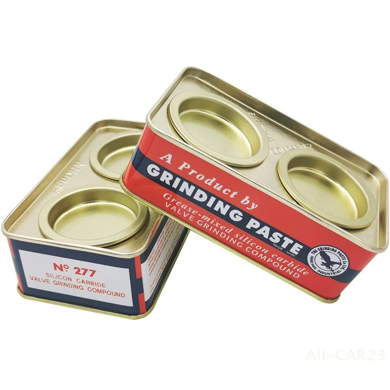 Состав для притирки клапана двигателя — грубая/тонкая карборундовая полировальная паста (80/150/180/320) в железной коробке
Состав для притирки клапана двигателя — грубая/тонкая карборундовая полировальная паста (80/150/180/320) в железной коробке
