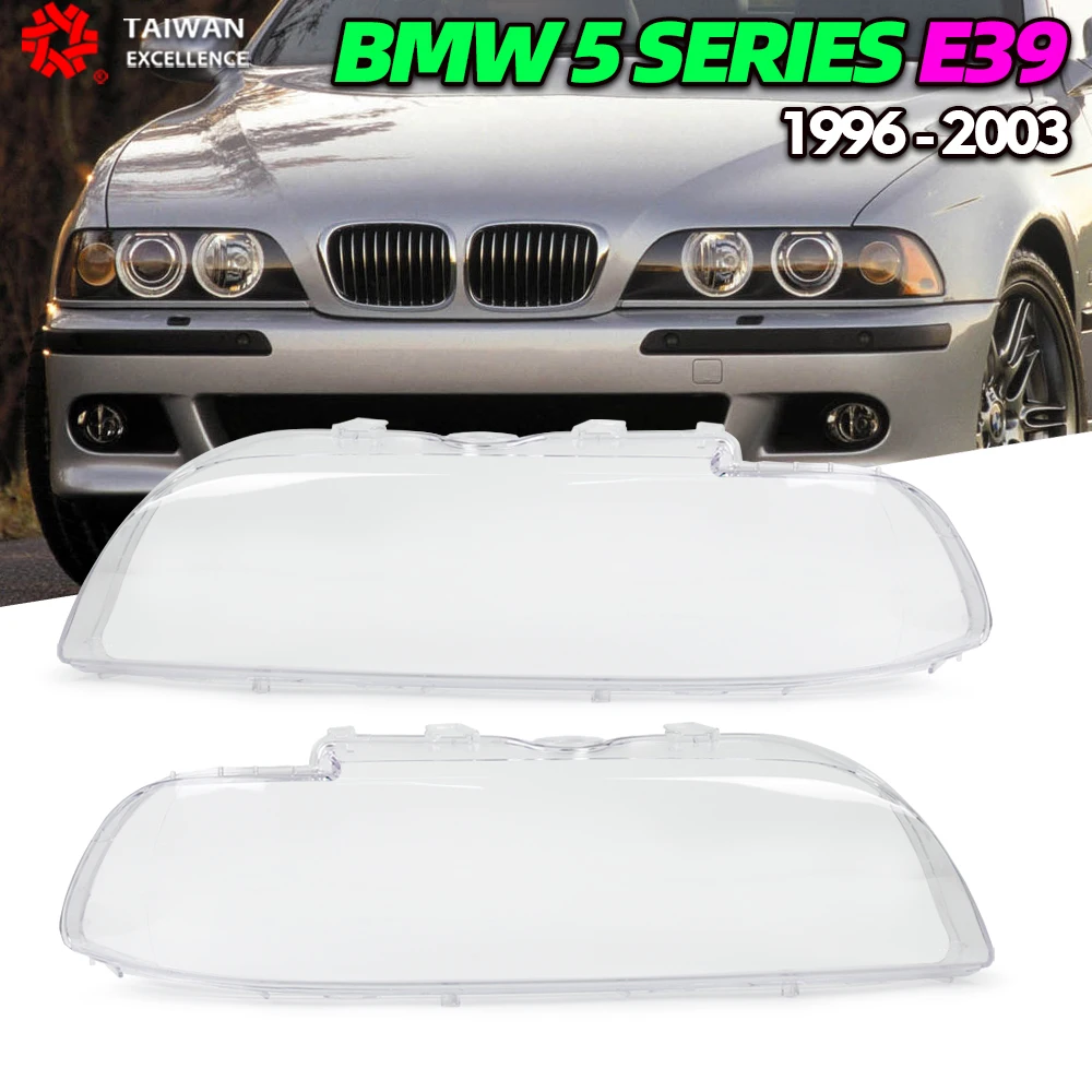 Car Front Headlight Lens Cover For BMW E39 1996-2003 Auto Shell Headlamp Lampshade Shell Cover Transparent
Car Front Headlight Lens Cover For BMW E39 1996-2003 Auto Shell Headlamp Lampshade Shell Cover Transparent
