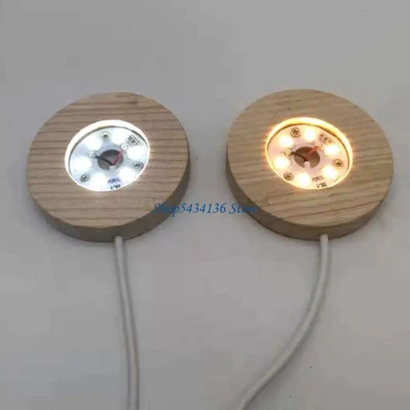 H7ED Night Light Solid Wooden Material Luminous Lamp Base Colorful Light Base
H7ED Night Light Solid Wooden Material Luminous Lamp Base Colorful Light Base