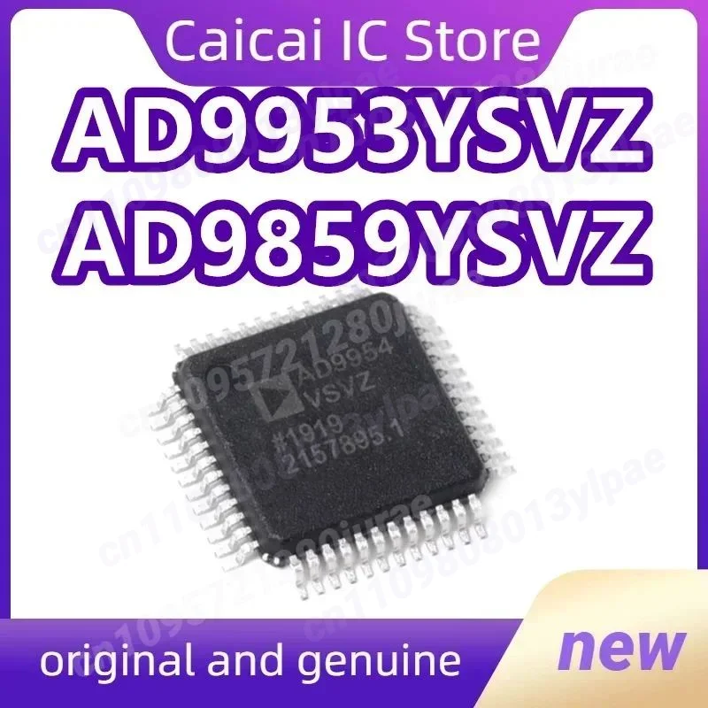 AD9951YSVZ 9952 9953 9954 9859 TQFP-48 Новый оригинал 1 шт./лот
AD9951YSVZ 9952 9953 9954 9859 TQFP-48 Новый оригинал 1 шт./лот