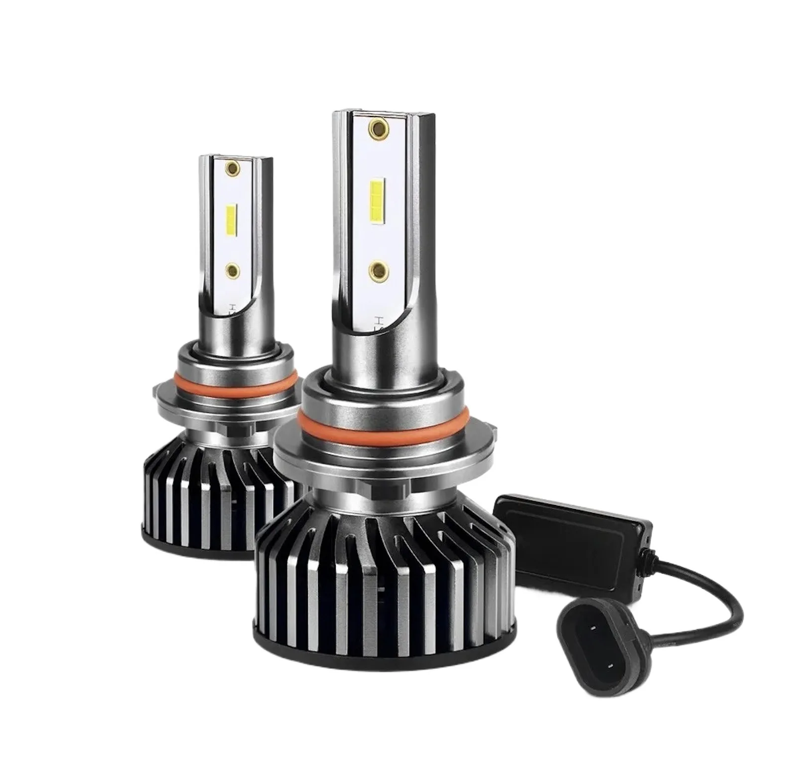 9006 HB4 LED Headlight Bulbs 60W 12V, 4 Colors 3000K/4300K/6000K/8000K, 80000LM Super Bright, CANBus Ready, IP67 Waterproof
9006 HB4 LED Headlight Bulbs 60W 12V, 4 Colors 3000K/4300K/6000K/8000K, 80000LM Super Bright, CANBus Ready, IP67 Waterproof