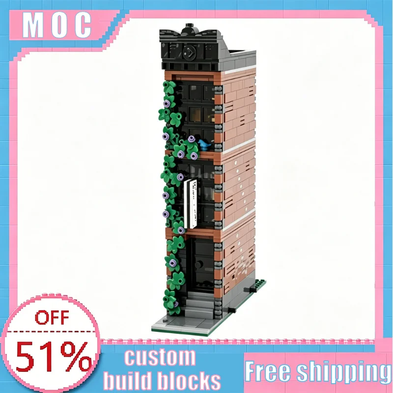 1130PCS Art Gallery Modular Building City Street View MOC Building Blocks Architecture Model DIY Assembly Educational Toy Gift
1130PCS Art Gallery Modular Building City Street View MOC Building Blocks Architecture Model DIY Assembly Educational Toy Gift
