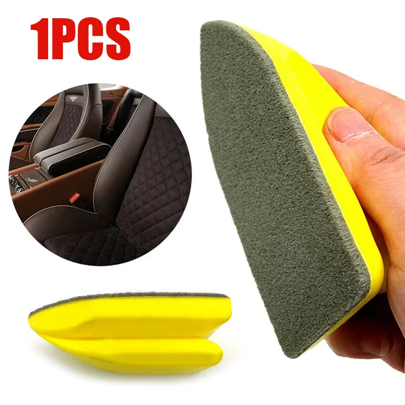 1pcs Car Leather Seat Care Detailing Clean Nano Brush Duster Sponge Pad
1pcs Car Leather Seat Care Detailing Clean Nano Brush Duster Sponge Pad