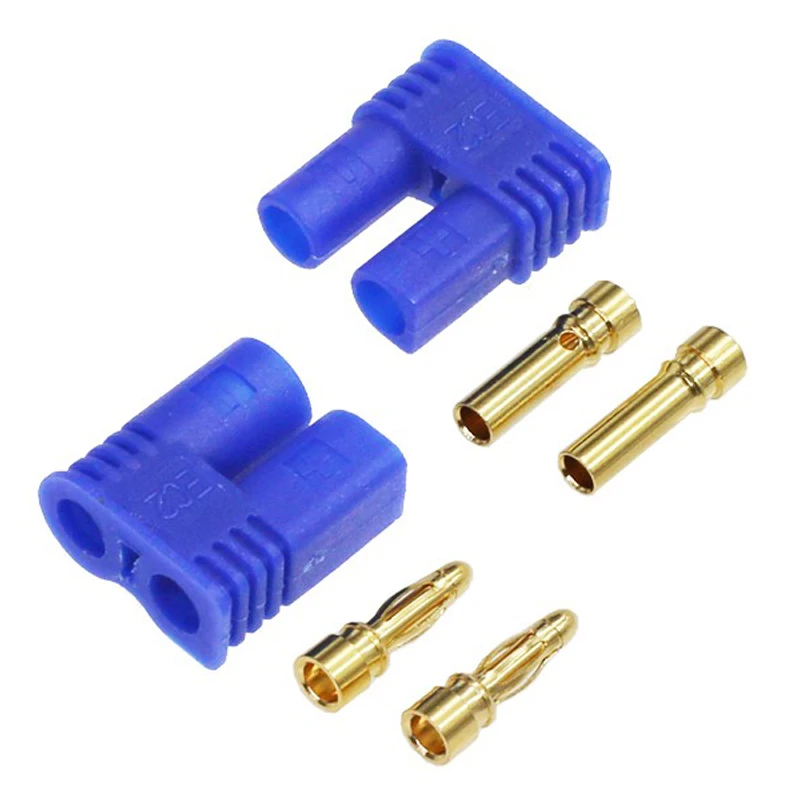 10PCS EC2 Male Female Connectors 2mm Banana Plug with Protection Sheath 20A Current Withstand for RC Airplane Lithium Battery
10PCS EC2 Male Female Connectors 2mm Banana Plug with Protection Sheath 20A Current Withstand for RC Airplane Lithium Battery