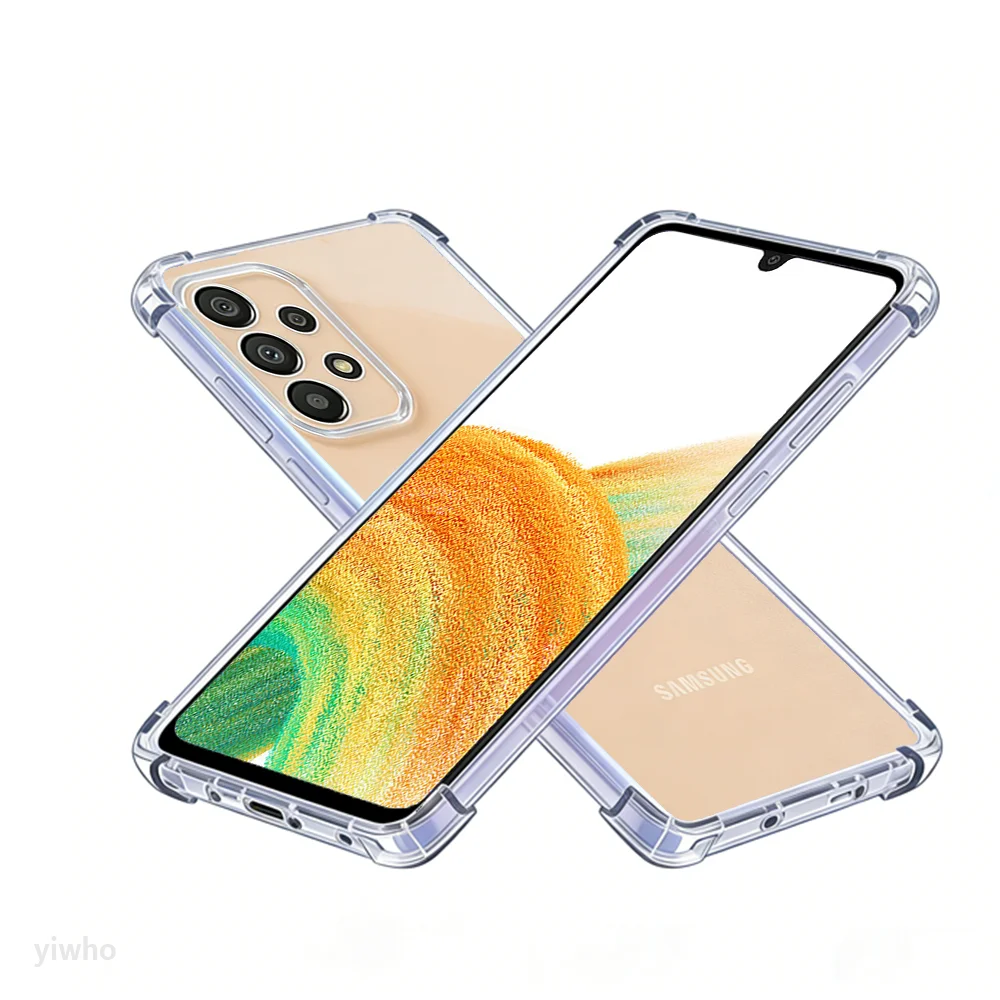 Clear Phone Case For Samsung Galaxy A33 5G, Soft Solid Color, Slim and Lightweight, Compatible With Samsung A33
Clear Phone Case For Samsung Galaxy A33 5G, Soft Solid Color, Slim and Lightweight, Compatible With Samsung A33