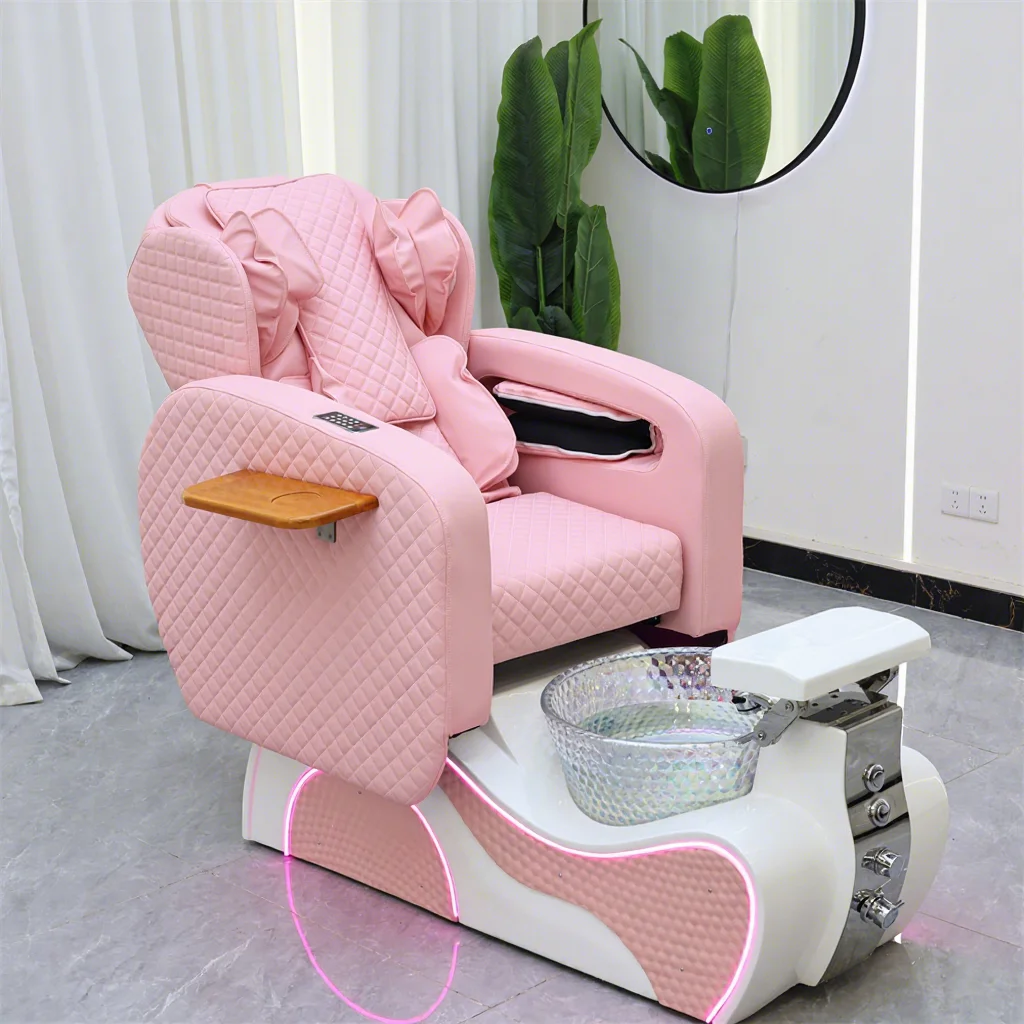 Modern Beauty Nail Salon Furniture Luxury Lounge Professional Manicure Electric Massage Pipeless Foot Spa Pedicure Chair
Modern Beauty Nail Salon Furniture Luxury Lounge Professional Manicure Electric Massage Pipeless Foot Spa Pedicure Chair