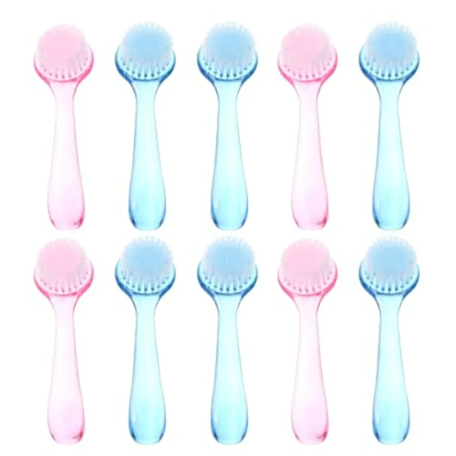 10pcs Facial Cleansing Brush, Soft Bristle Exfoliator Wash Scrubbers for Skin Care Makeup Removal
10pcs Facial Cleansing Brush, Soft Bristle Exfoliator Wash Scrubbers for Skin Care Makeup Removal