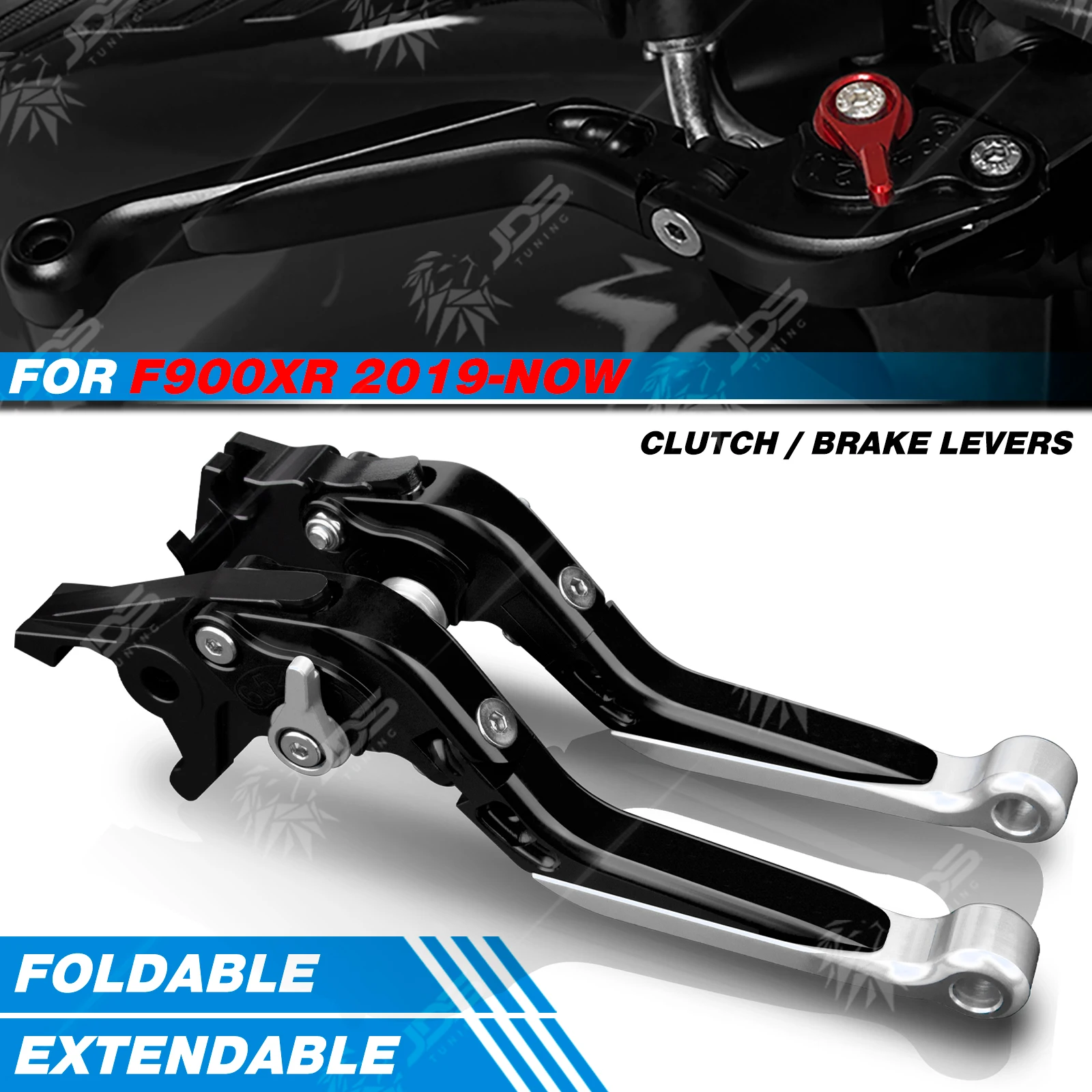 JDSTUNING For BMW F900XR 2019-NOW Clutch Lever Brake Lever Set Foldable Adjustable Handle Levers Motorcycle Accessories Parts
JDSTUNING For BMW F900XR 2019-NOW Clutch Lever Brake Lever Set Foldable Adjustable Handle Levers Motorcycle Accessories Parts