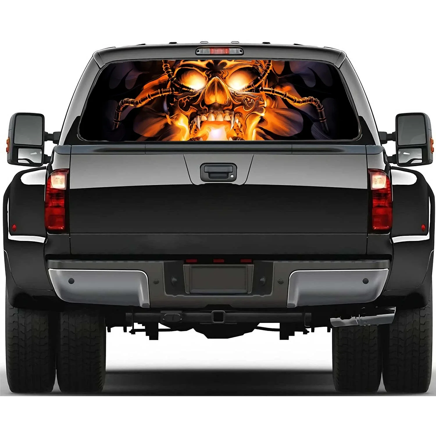 Horror Dark Skeleton skull Car Window Decal Sticker Graphic Decorative Truck Sticker Perforated Vinyl Universal Wrap Car Sticker
Horror Dark Skeleton skull Car Window Decal Sticker Graphic Decorative Truck Sticker Perforated Vinyl Universal Wrap Car Sticker
