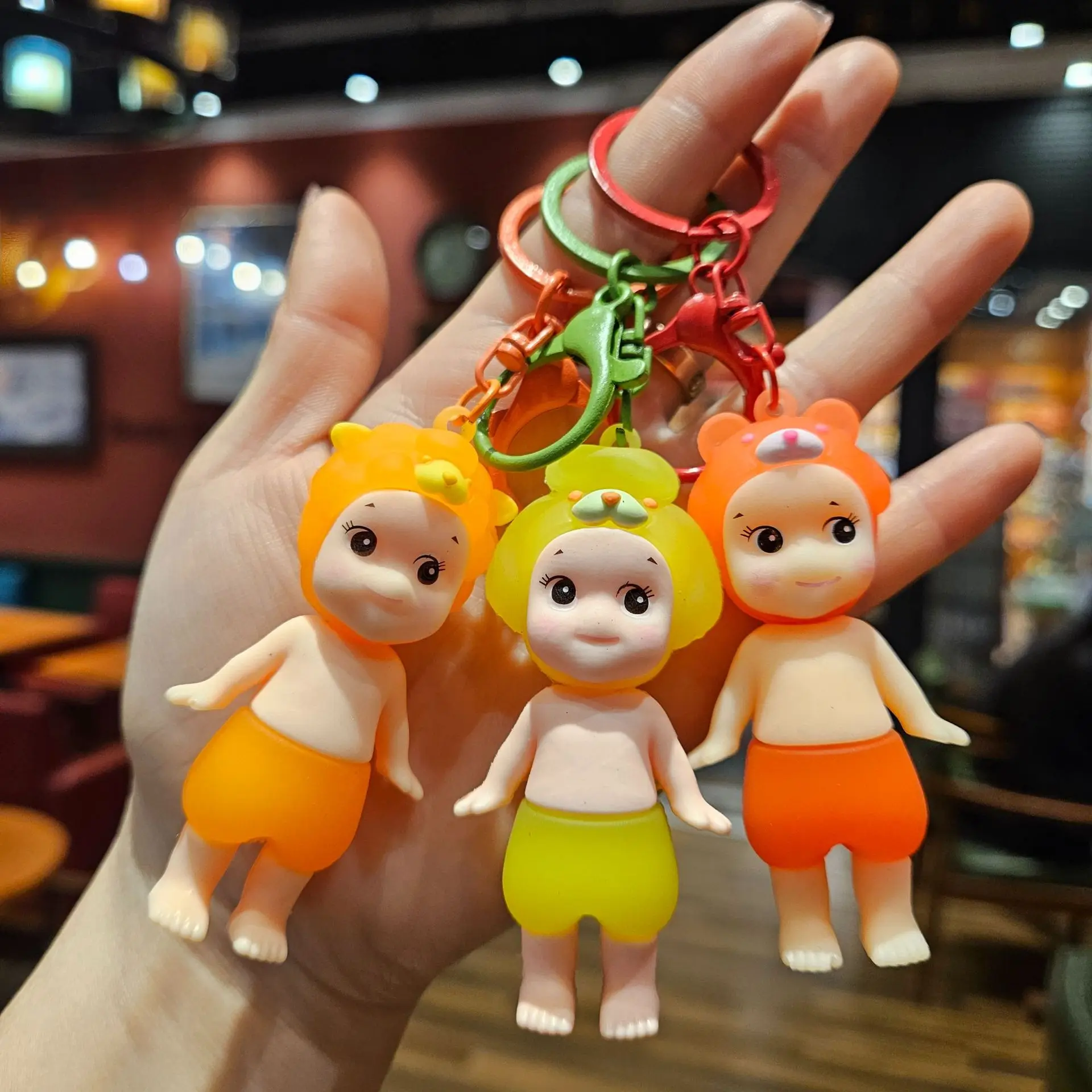 New Sonny angel Keychain Cartoon Three-dimensional Doll Schoolbag Pendant Couple Car Key Chain Women and Men Gifts
New Sonny angel Keychain Cartoon Three-dimensional Doll Schoolbag Pendant Couple Car Key Chain Women and Men Gifts