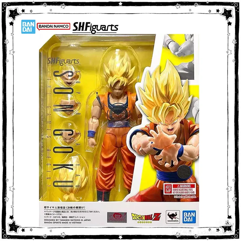Bandai Genuine SHF Son Goku The Games Begin Model Kit Anime Dragon Ball Action Figure High Poseability Collection Finished Model
Bandai Genuine SHF Son Goku The Games Begin Model Kit Anime Dragon Ball Action Figure High Poseability Collection Finished Model