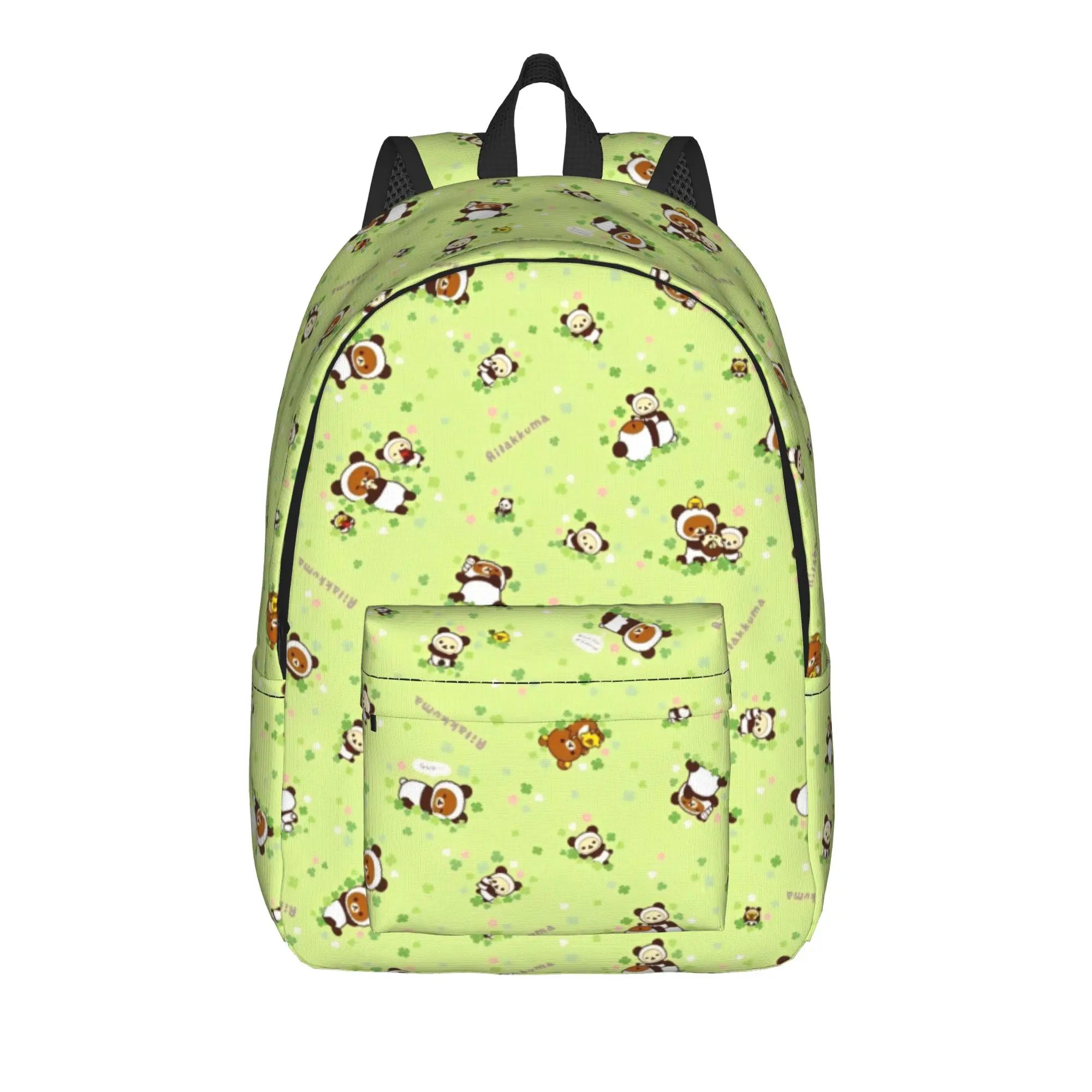 Kawaii Rilakkumas Clover Backpack Casual High School Hiking Travel Daypack Cartoon Saint Patrick's Day Laptop Canvas Bags Gift
Kawaii Rilakkumas Clover Backpack Casual High School Hiking Travel Daypack Cartoon Saint Patrick's Day Laptop Canvas Bags Gift