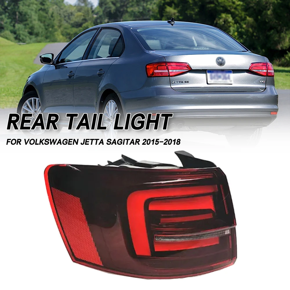 For Volkswagen VW Sagitar Jetta 2015 2016 2017 2018 Car Tail light Rear Bumper Light Stop Brake Lamp Turn Signal Warning
For Volkswagen VW Sagitar Jetta 2015 2016 2017 2018 Car Tail light Rear Bumper Light Stop Brake Lamp Turn Signal Warning