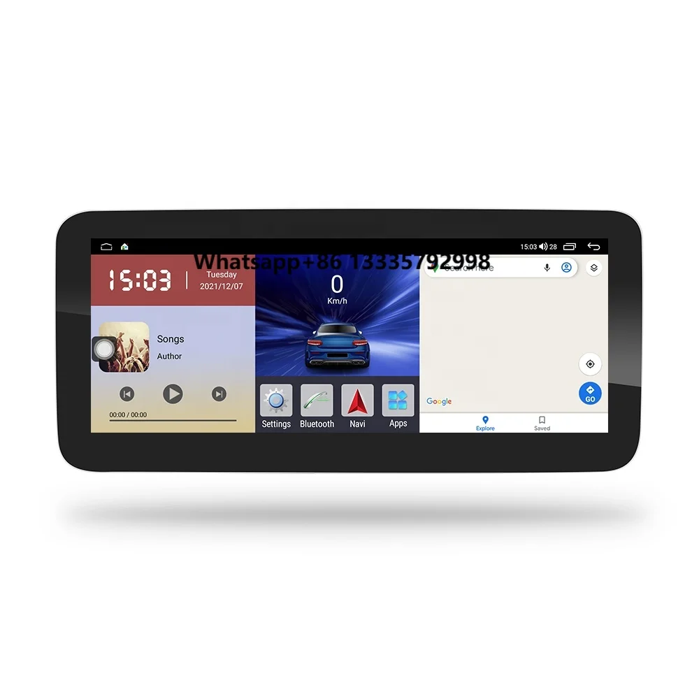 Hot Sell 6+128GB Android 11 Car Radio with Car Navigation Host Universal 12.3" 1920*720 Car Stereo Compatible for 9+10inch Frame
Hot Sell 6+128GB Android 11 Car Radio with Car Navigation Host Universal 12.3" 1920*720 Car Stereo Compatible for 9+10inch Frame