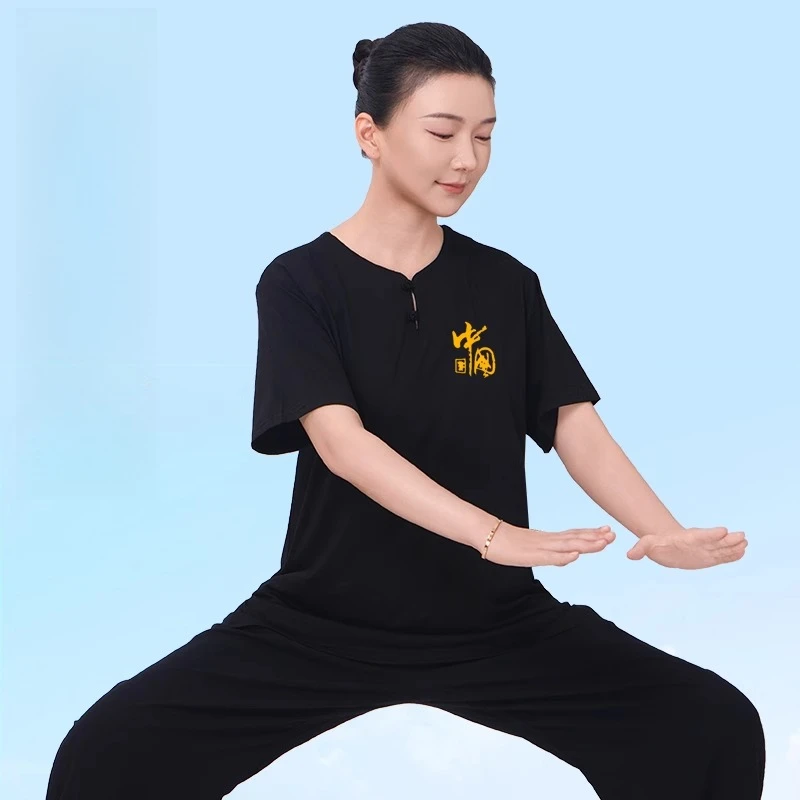 Кун Мастер Хлопок Кунг-Фу Униформа Одежда для боевых искусств Тайчи Футболка Тайцзи Мужская футболка с короткими рукавами на лето Быстросохнущая
Кун Мастер Хлопок Кунг-Фу Униформа Одежда для боевых искусств Тайчи Футболка Тайцзи Мужская футболка с короткими рукавами на лето Быстросохнущая