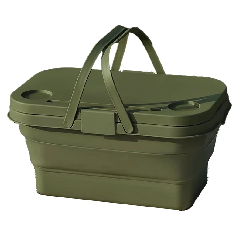 Foldable Storage Basket Set, Wilderness Sailor Picnic Basket, Compact Camping Box For Outdoor Picnics
Foldable Storage Basket Set, Wilderness Sailor Picnic Basket, Compact Camping Box For Outdoor Picnics