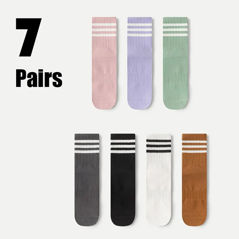 7 Pairs Professional Yoga Socks With Grips for Women Non Slip Grip Socks for Yoga running fitness Pilates Barre Dance Socks
7 Pairs Professional Yoga Socks With Grips for Women Non Slip Grip Socks for Yoga running fitness Pilates Barre Dance Socks
