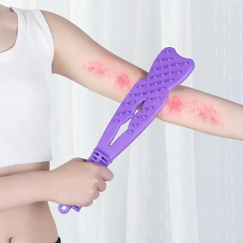 1Pc Plastic Massage Pat With Non Slip Handle Elastic Durable Massage Acupoint Back Stick Pat Tool Mini Massager For Fitness 
1Pc Plastic Massage Pat With Non Slip Handle Elastic Durable Massage Acupoint Back Stick Pat Tool Mini Massager For Fitness