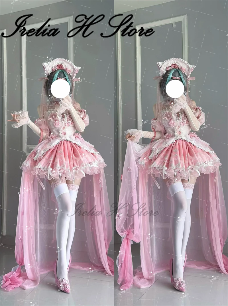 Костюм для косплея Чешир из Azur Lane от Irelia H Store, женское розовое платье, для Хэллоуина, косплей по аниме, фан-арт, на заказ
Костюм для косплея Чешир из Azur Lane от Irelia H Store, женское розовое платье, для Хэллоуина, косплей по аниме, фан-арт, на заказ