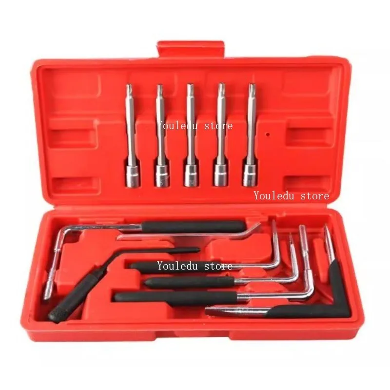 12PCS Car Airbag Disassembly Tool Kit Suitable for Auto Repair Removal Wrench Set with Bag
12PCS Car Airbag Disassembly Tool Kit Suitable for Auto Repair Removal Wrench Set with Bag