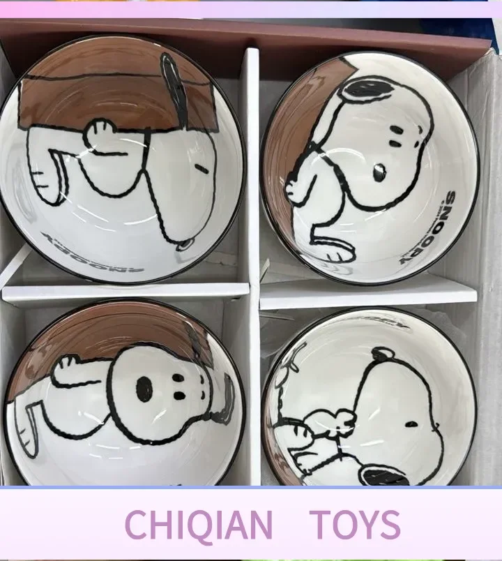 Snoopy 4 Piece Ceramic Rice Bowl Set 2026 New High Aesthetic Personal Use Household Birthday Gift For Family And Friends
Snoopy 4 Piece Ceramic Rice Bowl Set 2026 New High Aesthetic Personal Use Household Birthday Gift For Family And Friends