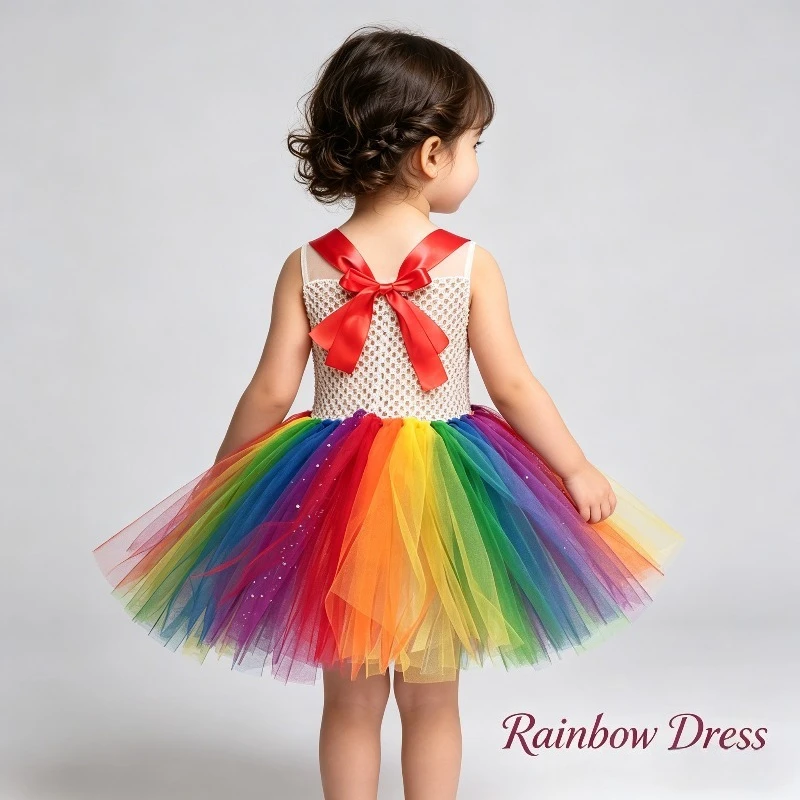 Halloween Circus Rainbow Clown Role Play Tutu Dress Carnival Party Fancy Costume Cosplay Outfit Stage Performance Dress Lovely
Halloween Circus Rainbow Clown Role Play Tutu Dress Carnival Party Fancy Costume Cosplay Outfit Stage Performance Dress Lovely