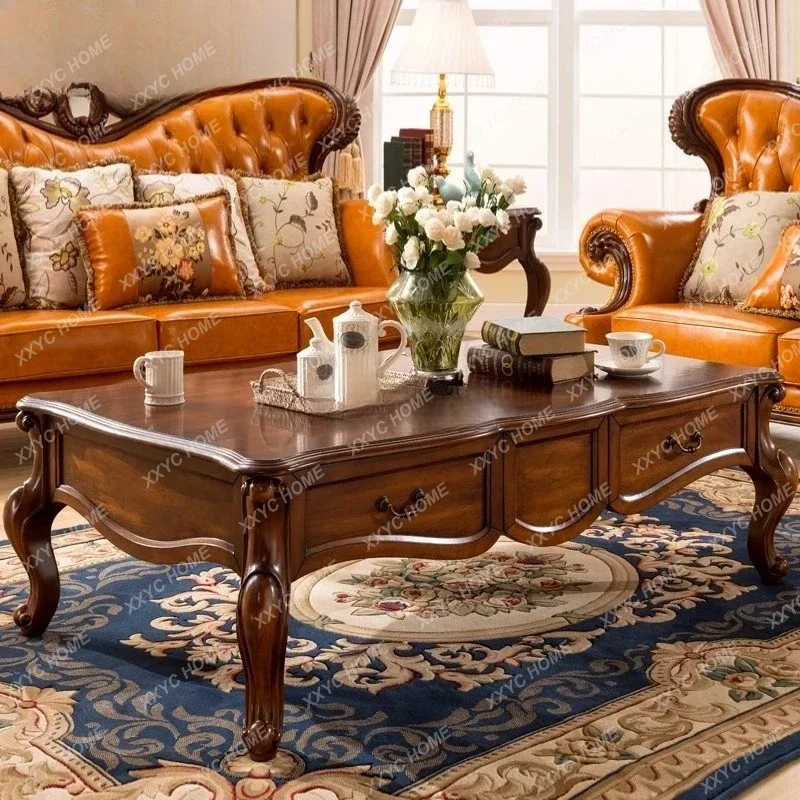 L Solid Wood Living Room Rectangular Tea style Coffee Table Sofa Side Table
L Solid Wood Living Room Rectangular Tea style Coffee Table Sofa Side Table