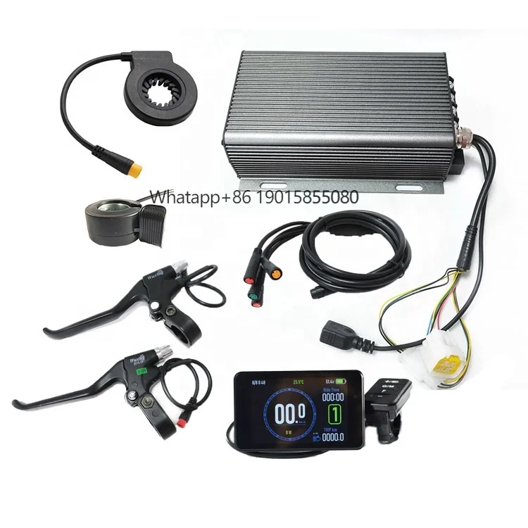 72v 100A 150A 200A Ebike Sabvoton Sinewave Controller Conversion Parts for 3000-8000w Motor
72v 100A 150A 200A Ebike Sabvoton Sinewave Controller Conversion Parts for 3000-8000w Motor
