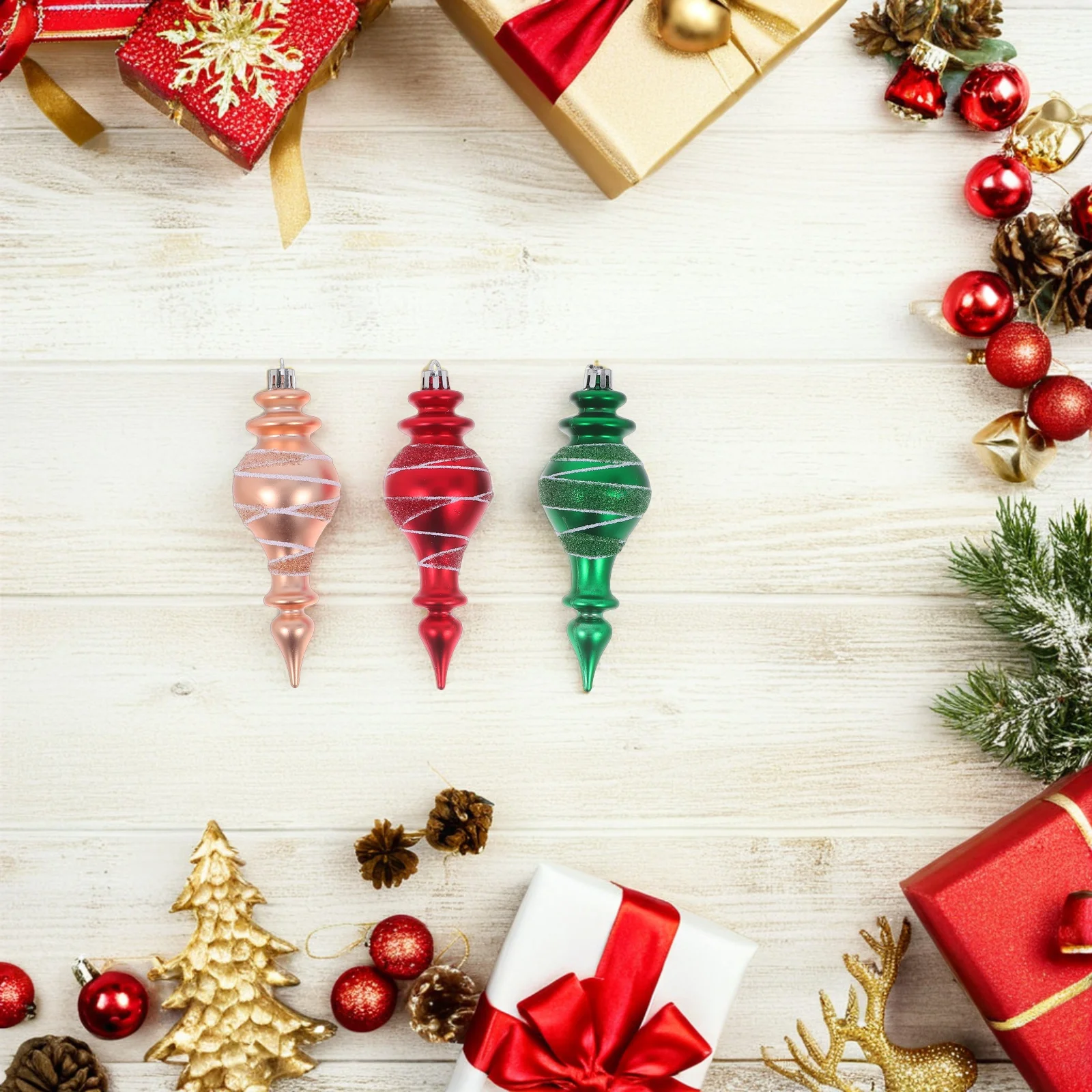 9Pcs Holiday Tree Ornament Set Christmas Hanging Pendants Bright Decorative Balls Festive Scene Display Supplies
9Pcs Holiday Tree Ornament Set Christmas Hanging Pendants Bright Decorative Balls Festive Scene Display Supplies