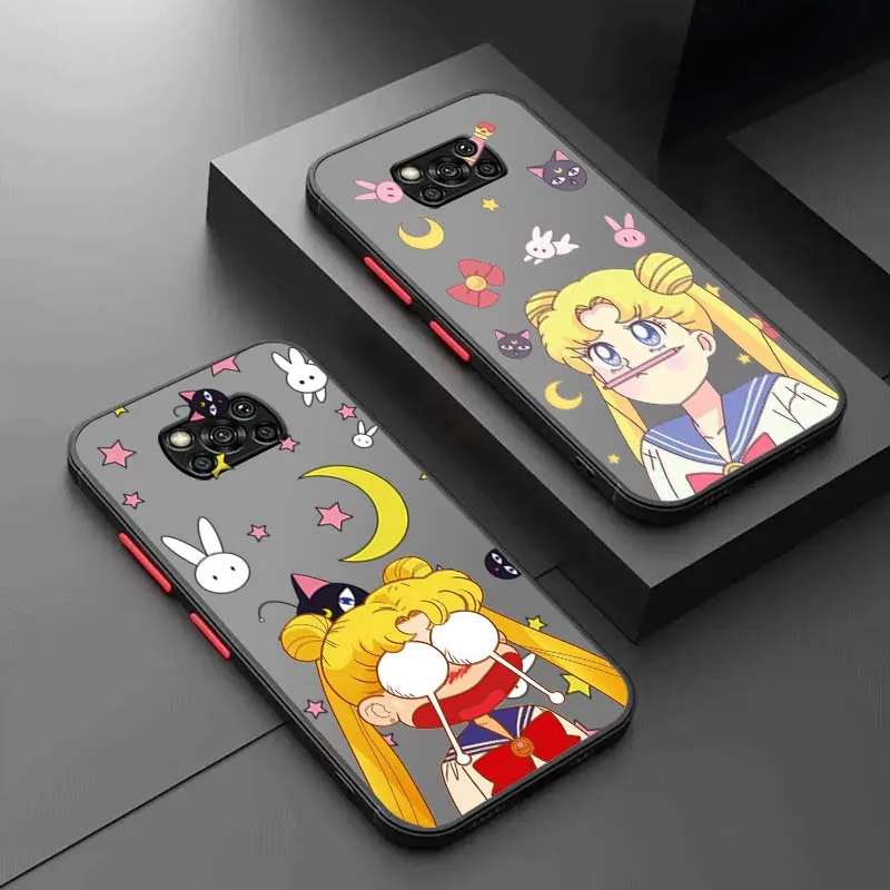 Luxury Girl S-Sailors M-Moons Phone Case For Xiaomi Poco X7 X6 X5 X4 X3 M7 M6 M5s M5 M4 M3 F6 F5 Pro 5G Frosted Translucent
Luxury Girl S-Sailors M-Moons Phone Case For Xiaomi Poco X7 X6 X5 X4 X3 M7 M6 M5s M5 M4 M3 F6 F5 Pro 5G Frosted Translucent
