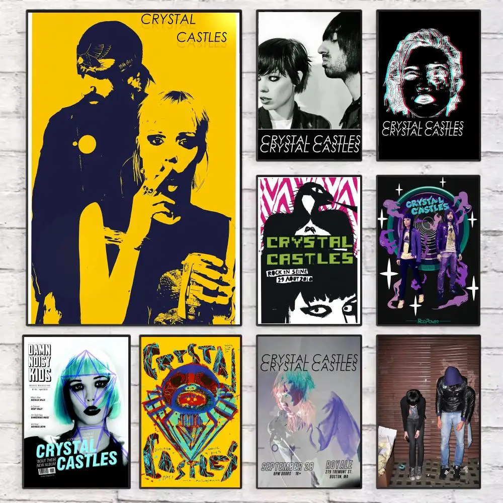 Band C-Crystal Castles Poster Wall Art Sticky for Living Room Bedroom Office Hallway Bar Home Decor Gift Idea
Band C-Crystal Castles Poster Wall Art Sticky for Living Room Bedroom Office Hallway Bar Home Decor Gift Idea