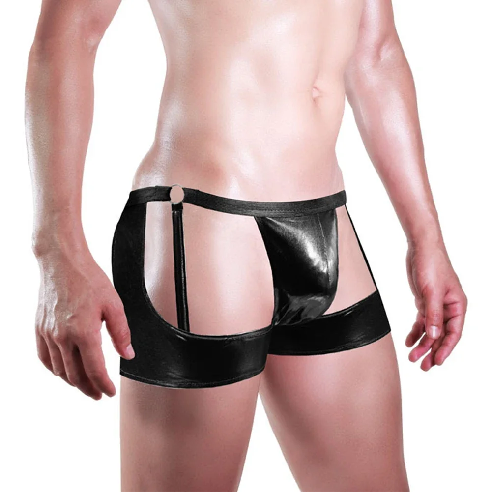 Briefs Men Underwear Casual Comfy Faux Leather Jockstrap Knicker Lingerie Low-rise Panties Pouch Sexy Shorts Daily
Briefs Men Underwear Casual Comfy Faux Leather Jockstrap Knicker Lingerie Low-rise Panties Pouch Sexy Shorts Daily