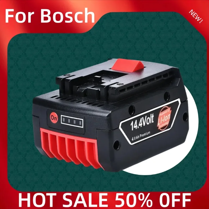 New 14.4V 6000mAh for Bosch BAT614G Power Tools Li-ion Battery
New 14.4V 6000mAh for Bosch BAT614G Power Tools Li-ion Battery