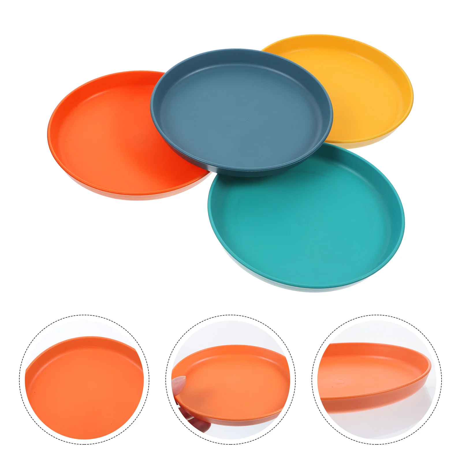 4pcs Cat Bowl Round for Kittens Short Leg Cats Small Flat Clean Practical Feeding Bowls Blue Green Yellow Orange Cat
4pcs Cat Bowl Round for Kittens Short Leg Cats Small Flat Clean Practical Feeding Bowls Blue Green Yellow Orange Cat