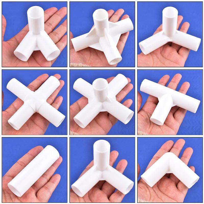 19mm PE Straight Elbow Tee Connector Four Way Joint ,90 120 135 degree 1/4" PE Pipe Adapter DIY Wardrobe Tent Fittings 2-20pcs
19mm PE Straight Elbow Tee Connector Four Way Joint ,90 120 135 degree 1/4" PE Pipe Adapter DIY Wardrobe Tent Fittings 2-20pcs