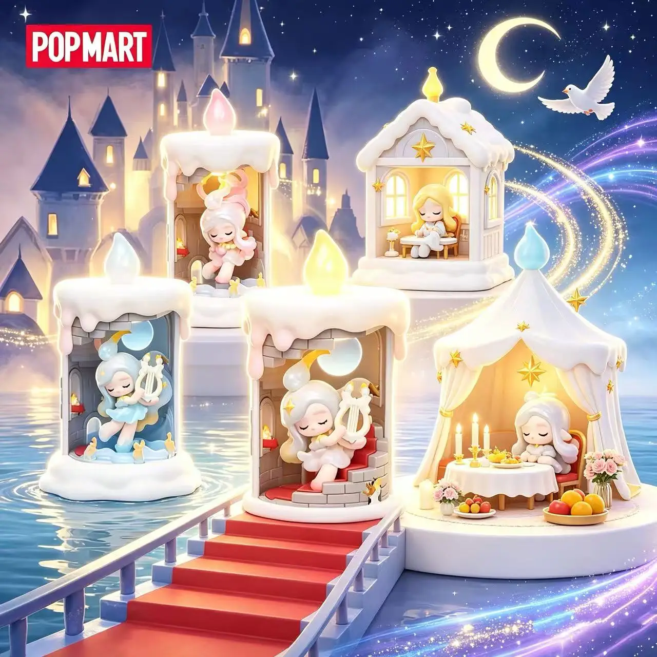 POP MART CHAKA Candlelit Wander Series Blind Box Guess Bag Mystery CuteToy Figurines Home Decor Desktop Dolls Ornament
POP MART CHAKA Candlelit Wander Series Blind Box Guess Bag Mystery CuteToy Figurines Home Decor Desktop Dolls Ornament